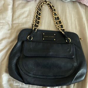 Marc Jacobs flat chain tote leather